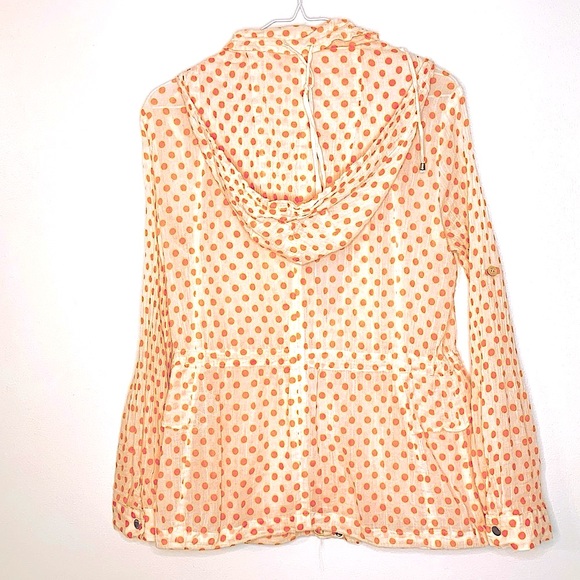 Paige Flynn Lightweight Hooded Polka Dot Jacket 2 - Picture 16 of 16